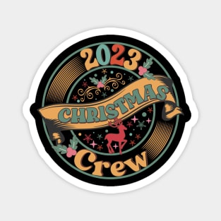 2023 Christmas Crew, Family Matching Christmas Magnet