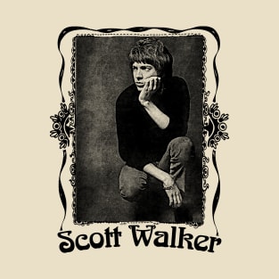 Scott Walker …… Retro Fan Design T-Shirt