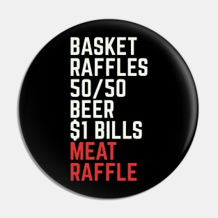 Meat Raffle Buffalo Meat Raffles WNY Minnesota Pin