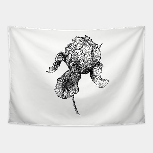 Iris Tapestry by Averinartprint