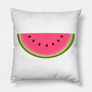 Pink Watermelon Slice Pillow