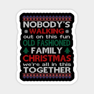Christmas Vacation Family Magnet