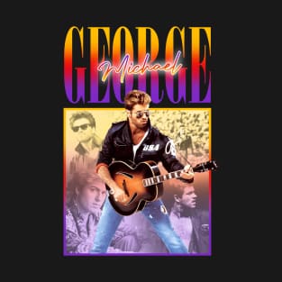 VINTAGE BOOTLEG GEORGE MICHAEL 90S T-Shirt