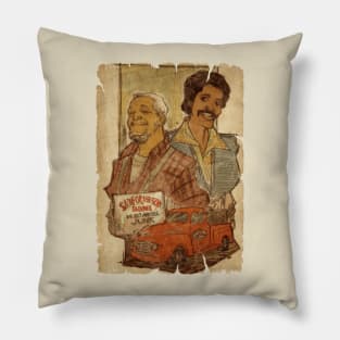 Red Pickup Truck Pillow