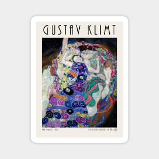 Gustav Klimt - The Virgin, Exhibition Design, Klimt Painting Magnet