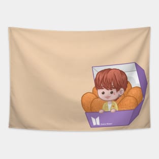 ARMY Chicken Nugget Jimin Tapestry