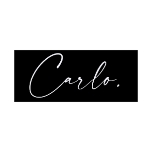 Carlo Name, Carlo Birthday T-Shirt