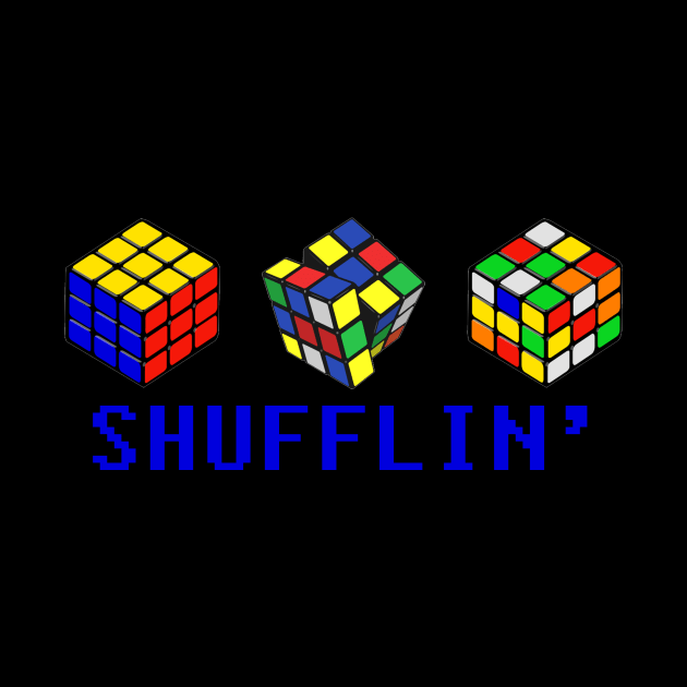 Rubik's cube shuffling by Edgi