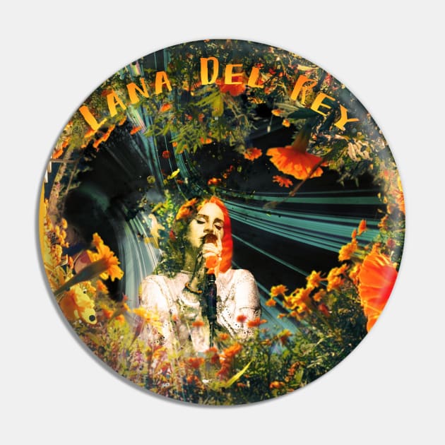 Lana Del Ray Pin by GG'S 