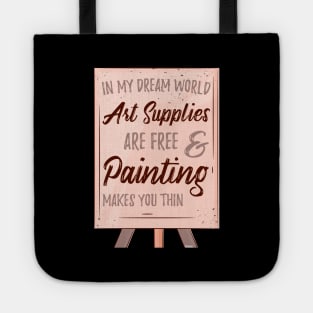 Art Lover Teacher Painter Fine Arts Student Gift Tote