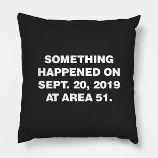 Storm Area 51 Raid Meme Pillow