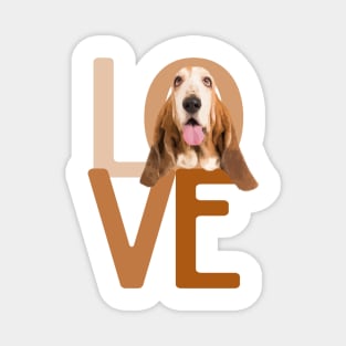 Basset Hound Love Magnet