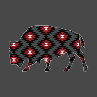 Bison Pattern - 1 (alt) T-Shirt