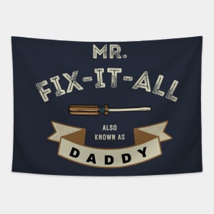 Mr. Fix It All Tapestry