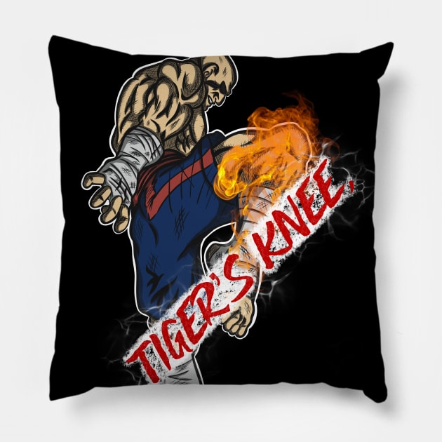 Tiger's Knee Tee Pillow by vampskills2n