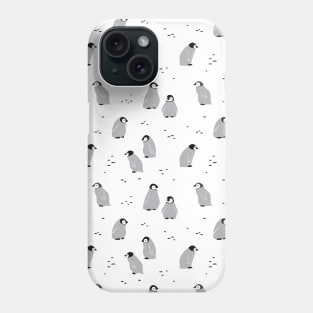 Baby Emperor penguin Chicks Pattern Phone Case