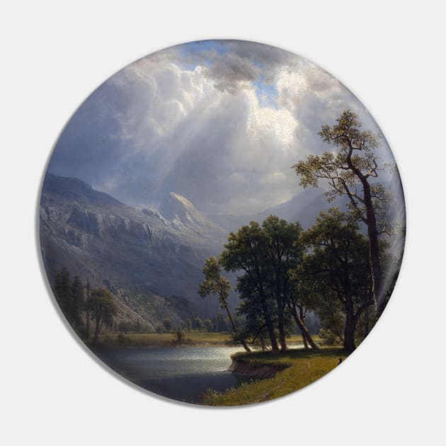 Mount Starr King, Yosemite by Albert Bierstadt Pin by Classic Art Stall