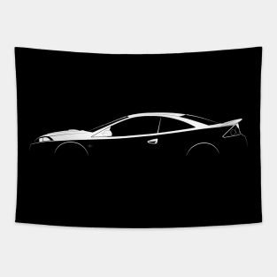 Mercury Cougar Zn Silhouette Tapestry