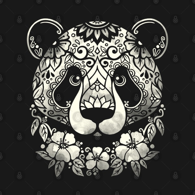 Mandala panda by NemiMakeit