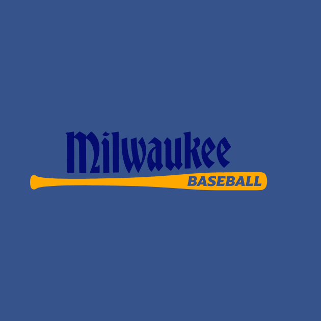 Milwaukee Baseball by Throwzack