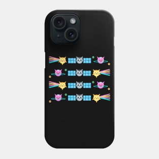 Catellite multi print Phone Case