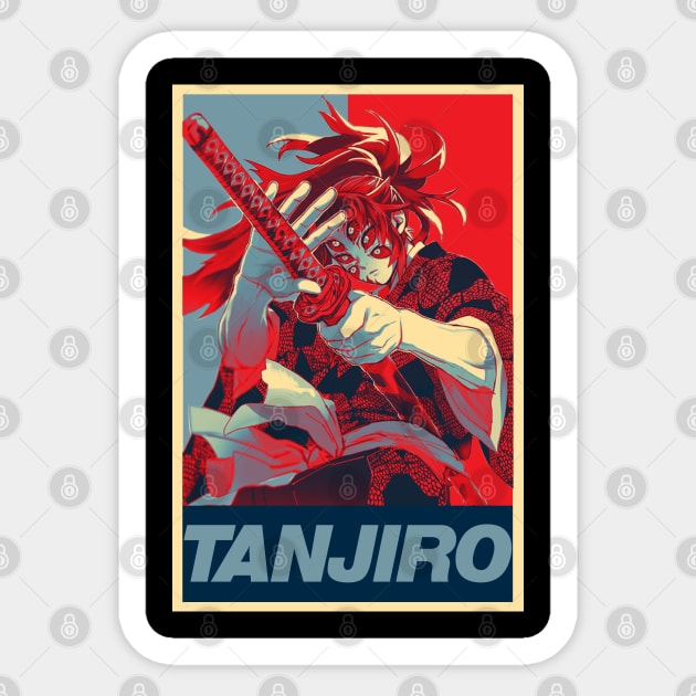 Tanjiro Kamado Demon Sticker