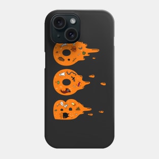 Boo letters with Halloween illustrations Phone Case