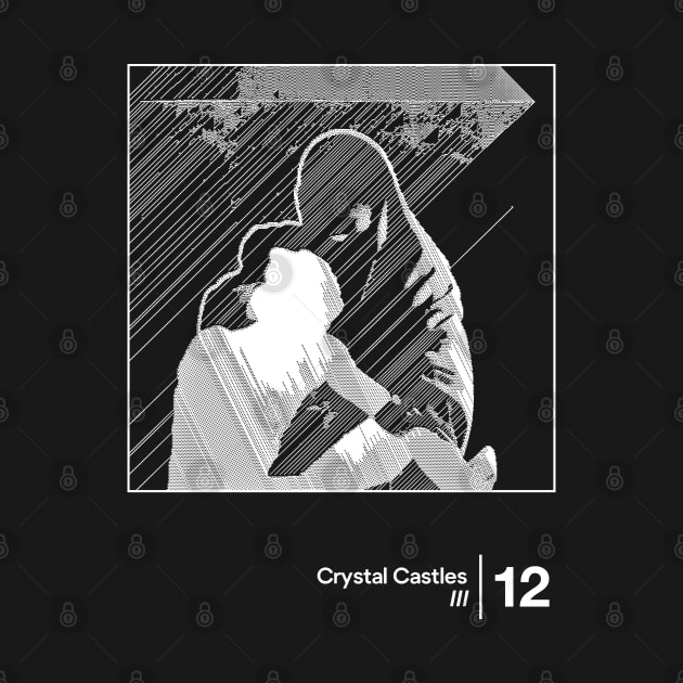 Crystal Castles - III / Minimalist Style Graphic Design by saudade