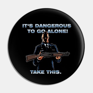 Danger Boomstick Pin