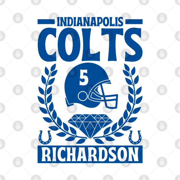 Indianapolis Colts Richardson 5 American Football by Astronaut.co