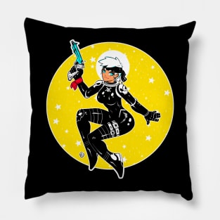 Space Pirate Girl Pillow