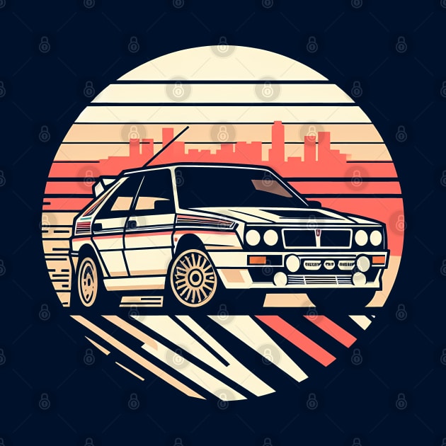 Lancia Delta Integrale Rally Car by TaevasDesign