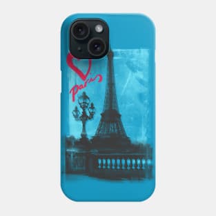 heart paris Phone Case