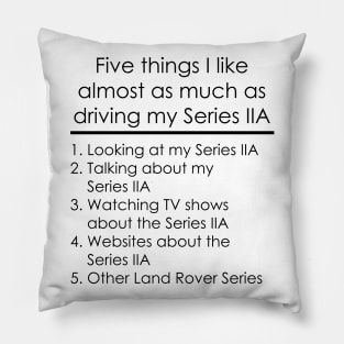 Five Things - Series IIA Pillow