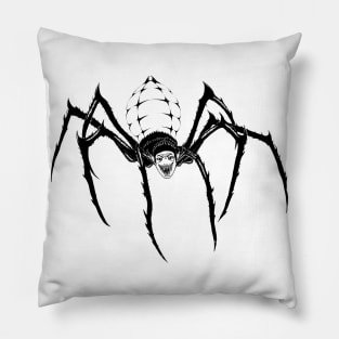 corrupted spider Pillow