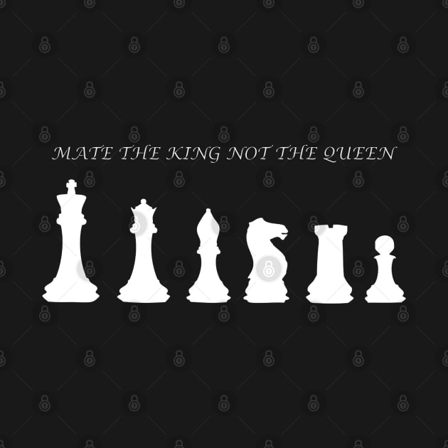 Chess Slogan - Mate the King 2 by The Black Panther