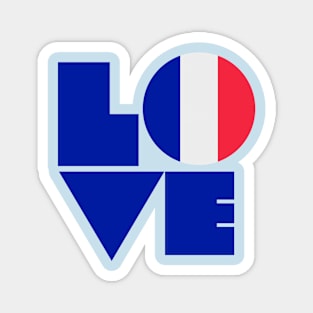 Show your LOVE for France Magnet