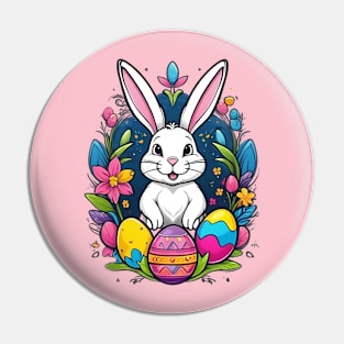 Happy Easter Pin