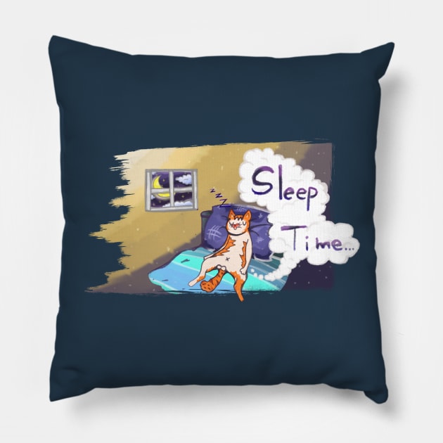 Sleep Time.... Pillow by Halloween Project: Crying ghost Throw Pillow