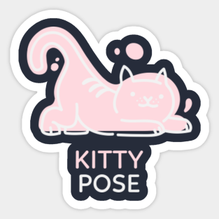 Cute Yoga Gift Stickers Teepublic