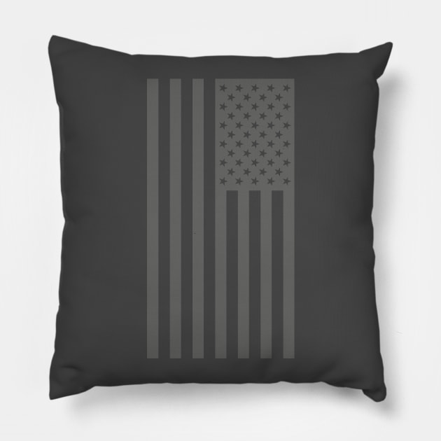 American Flag Pillow by MetaModern