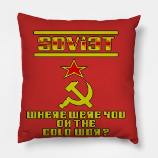 Soviet Cold War 8 Bit Pillow