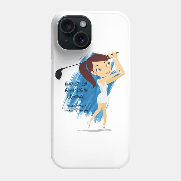 SEXY GOLFER Phone Case by xposedbydesign