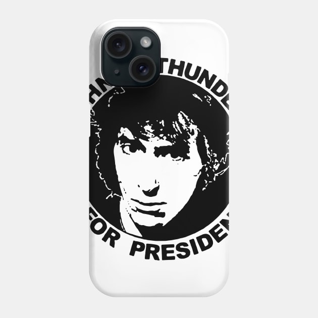 JOHNNY THUNDERS FOR PRESIDENT Phone Case by TheCosmicTradingPost