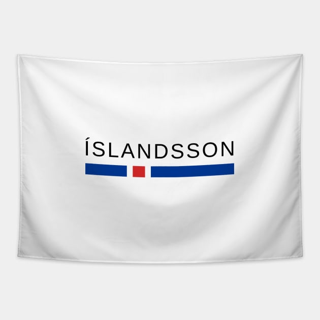 Son of Iceland | Íslandsson Tapestry by icelandtshirts