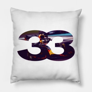 Max Verstappen 33 Pillow