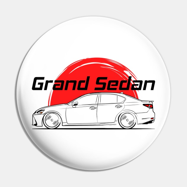 GS 300h 350h 450h JDM Grand Sedan Pin by GoldenTuners