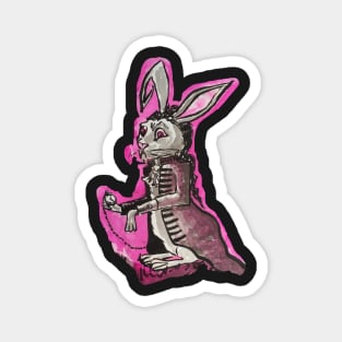 White Rabbit Magnet