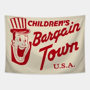 Bargain Town U.S.A. Tapestry