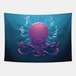 Zen Octopus Tapestry